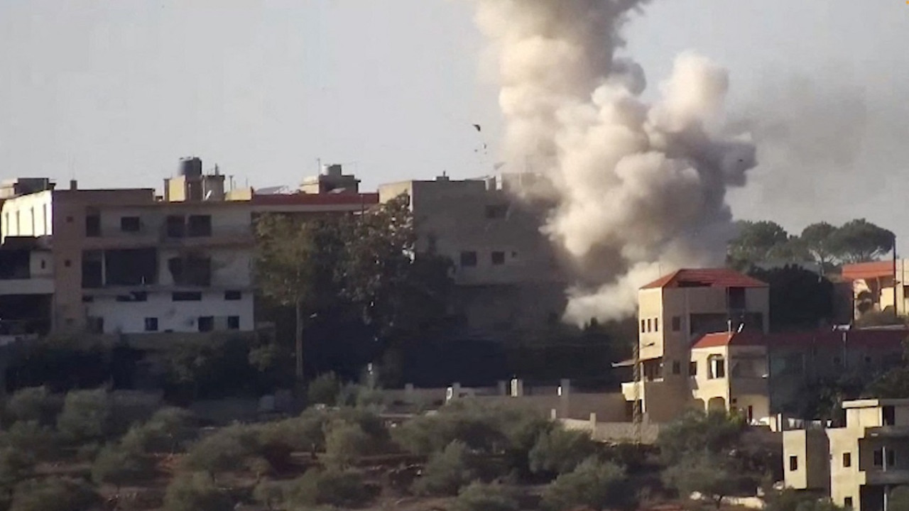 Ataques en la frontera entre Israel y el Líbano. Foto: Reuters.