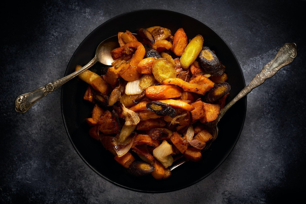 Verduras salteadas. Pexels.