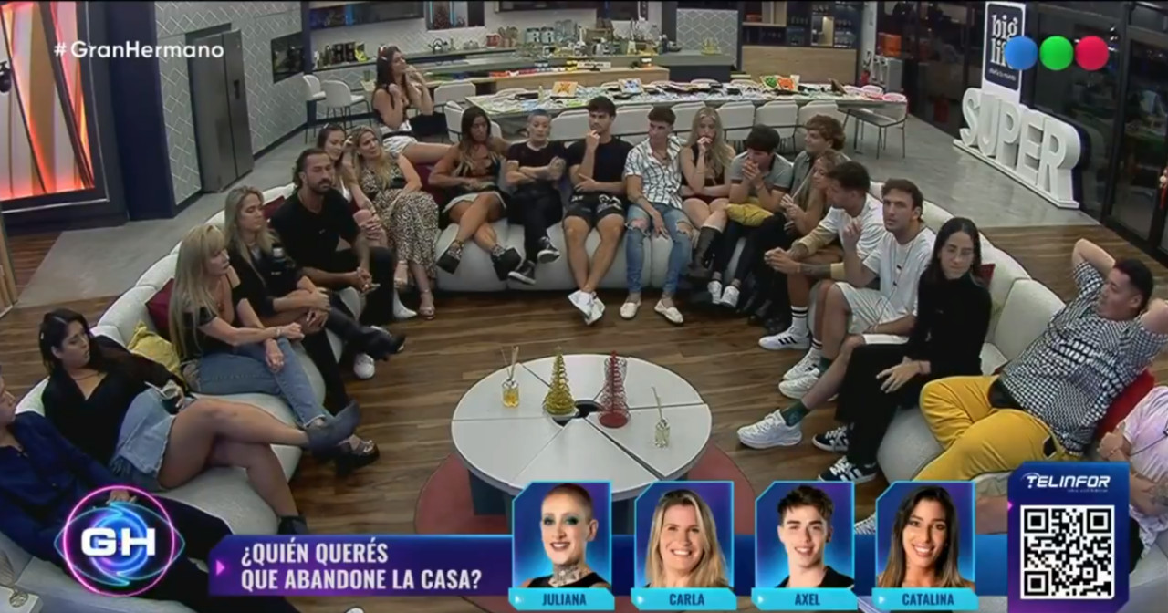 Gran Hermano. Foto: Captura de pantalla.