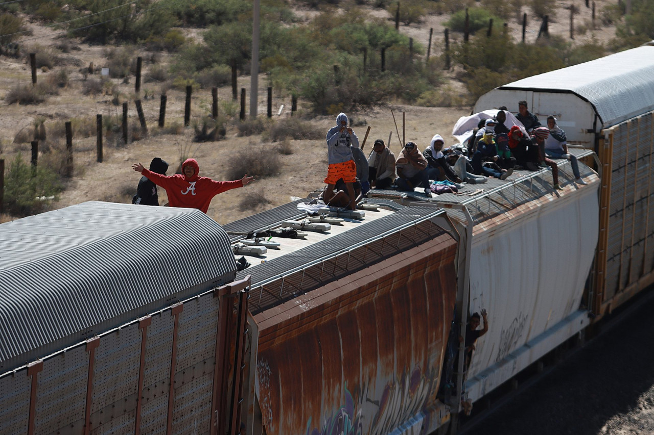 Crisis migratoria en México. Foto: EFE