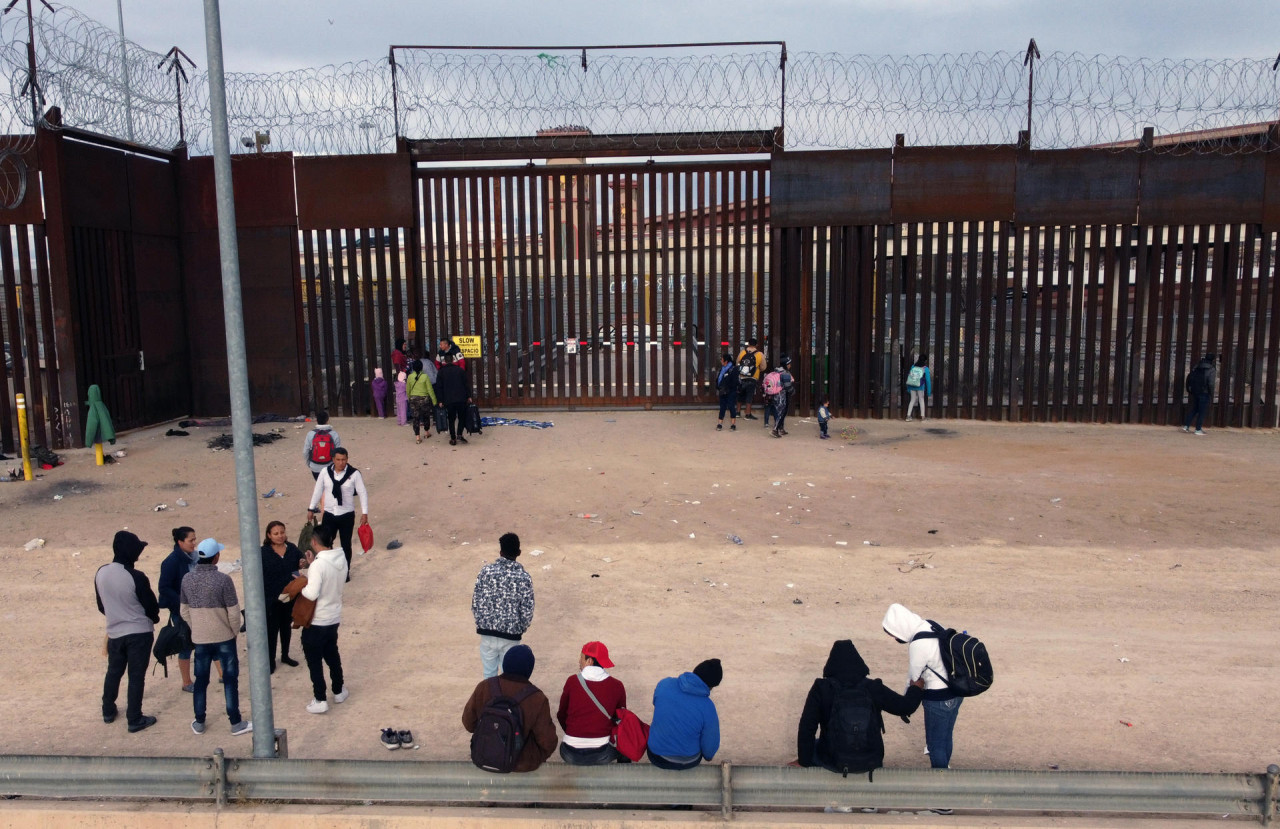 Crisis migratoria en México. Foto: EFE