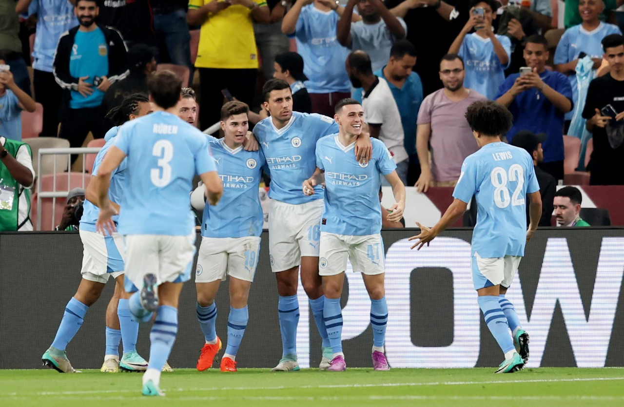 Manchester City campeón del Mundial de Clubes. Foto: EFE.