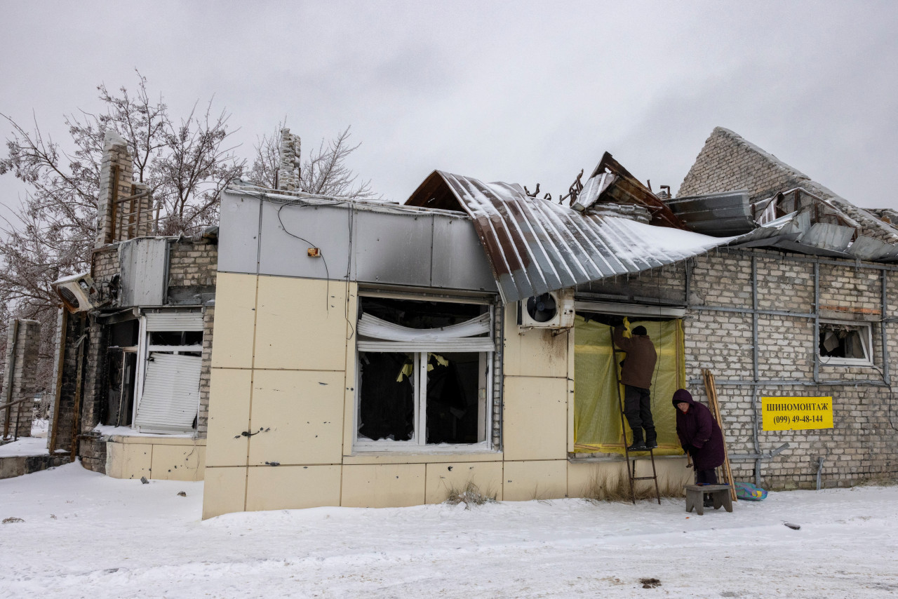 Cae la temperatura en medio de la guerra entre Ucrania y Rusia. Foto: Reuters