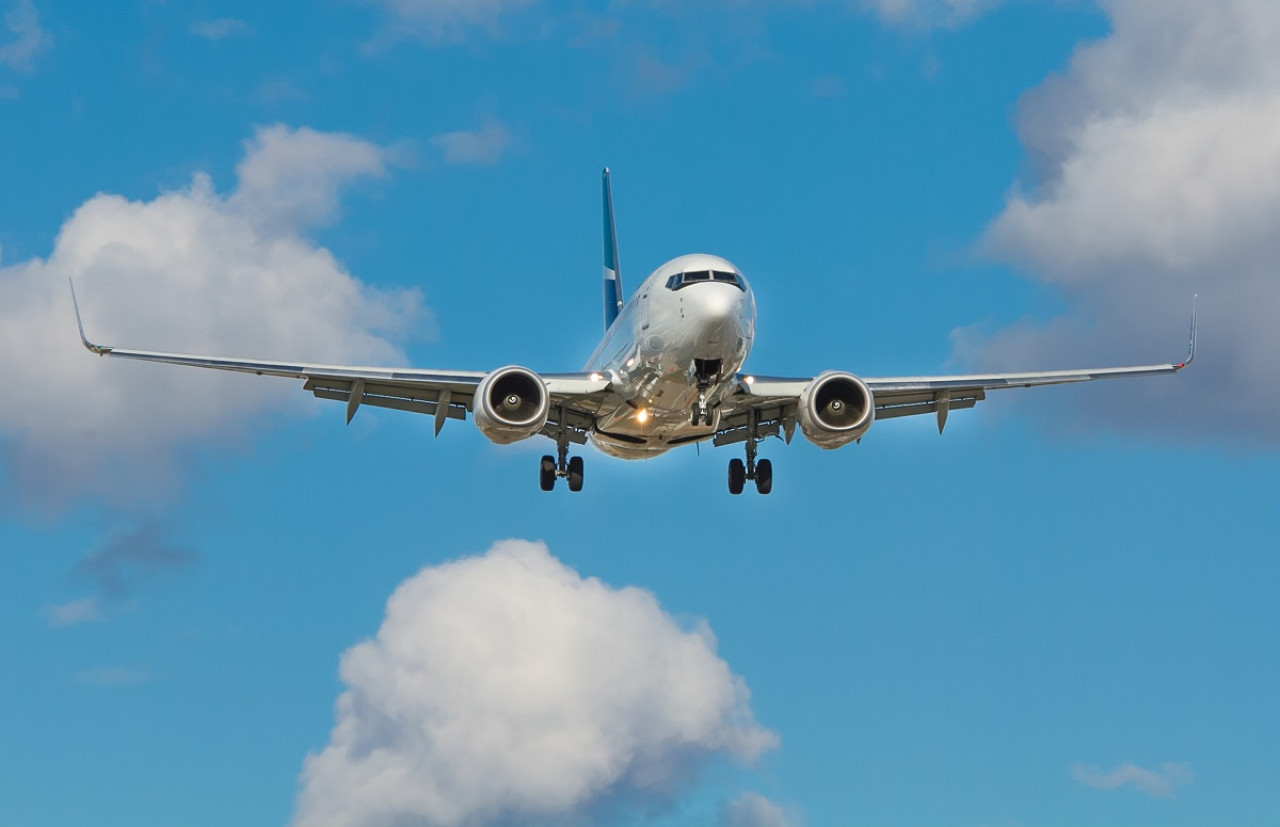 Avión. Foto: Unsplash.