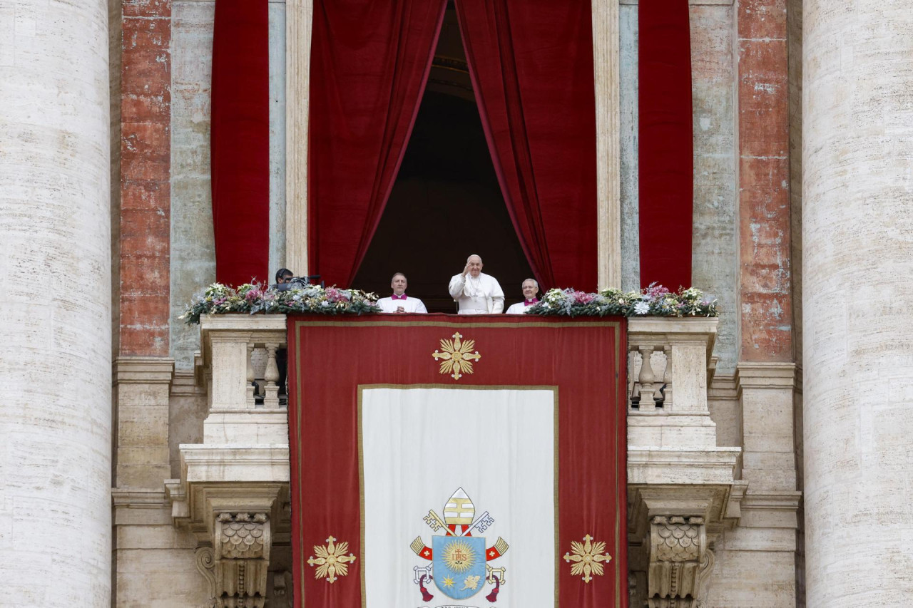 Papa Francisco, mensaje por Navidad. EFE