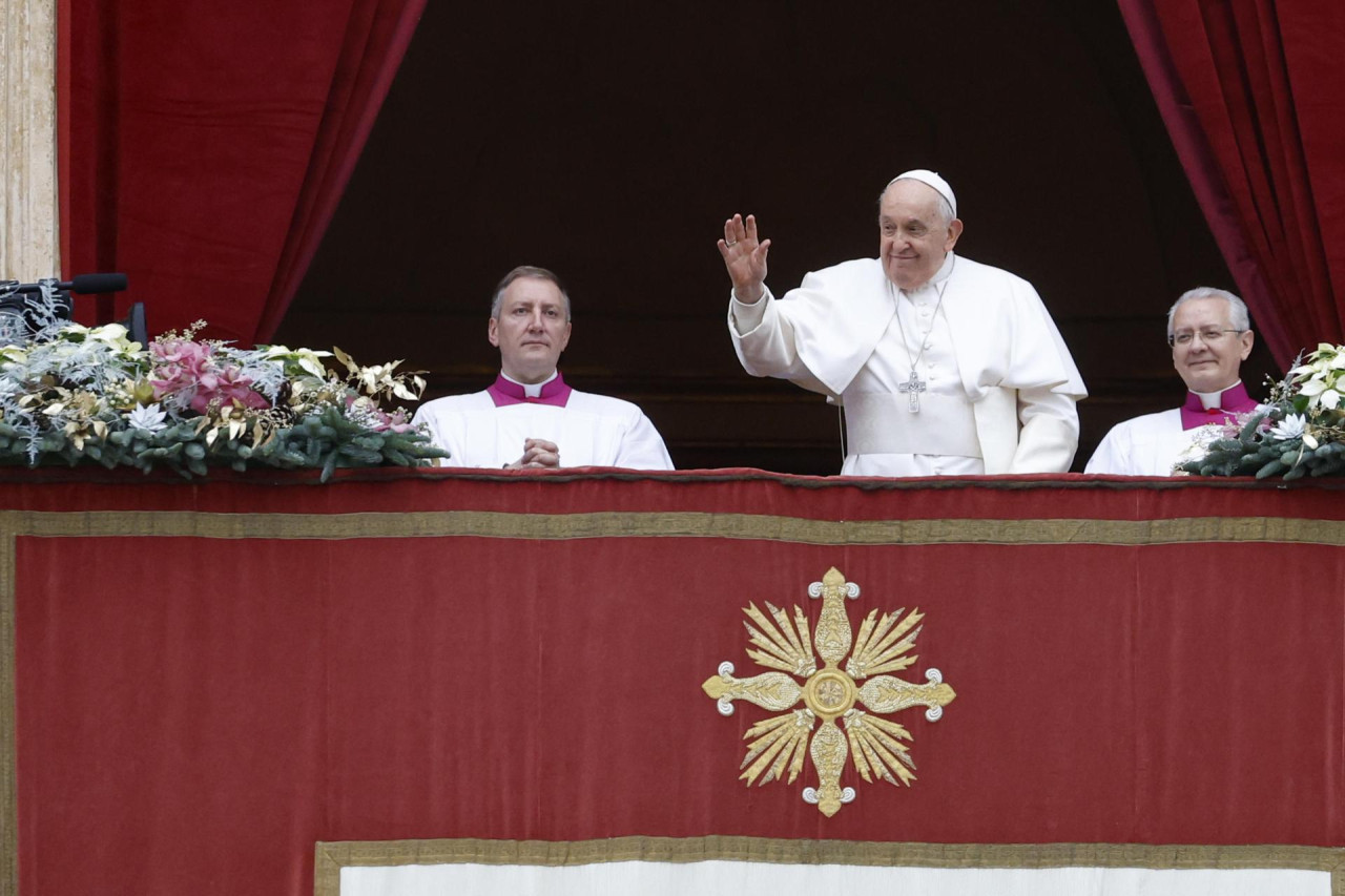 Papa Francisco, mensaje por Navidad. EFE