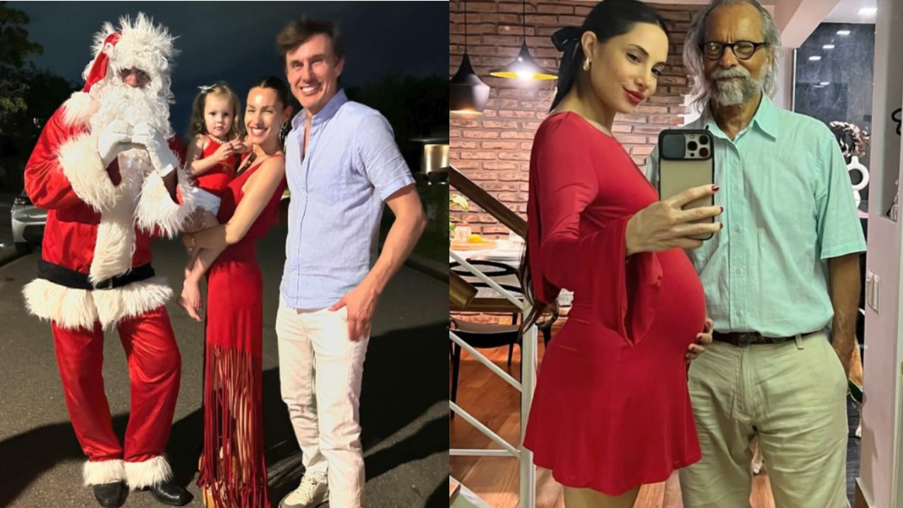 El look de los famosos esta navidad. Foto: Instagram