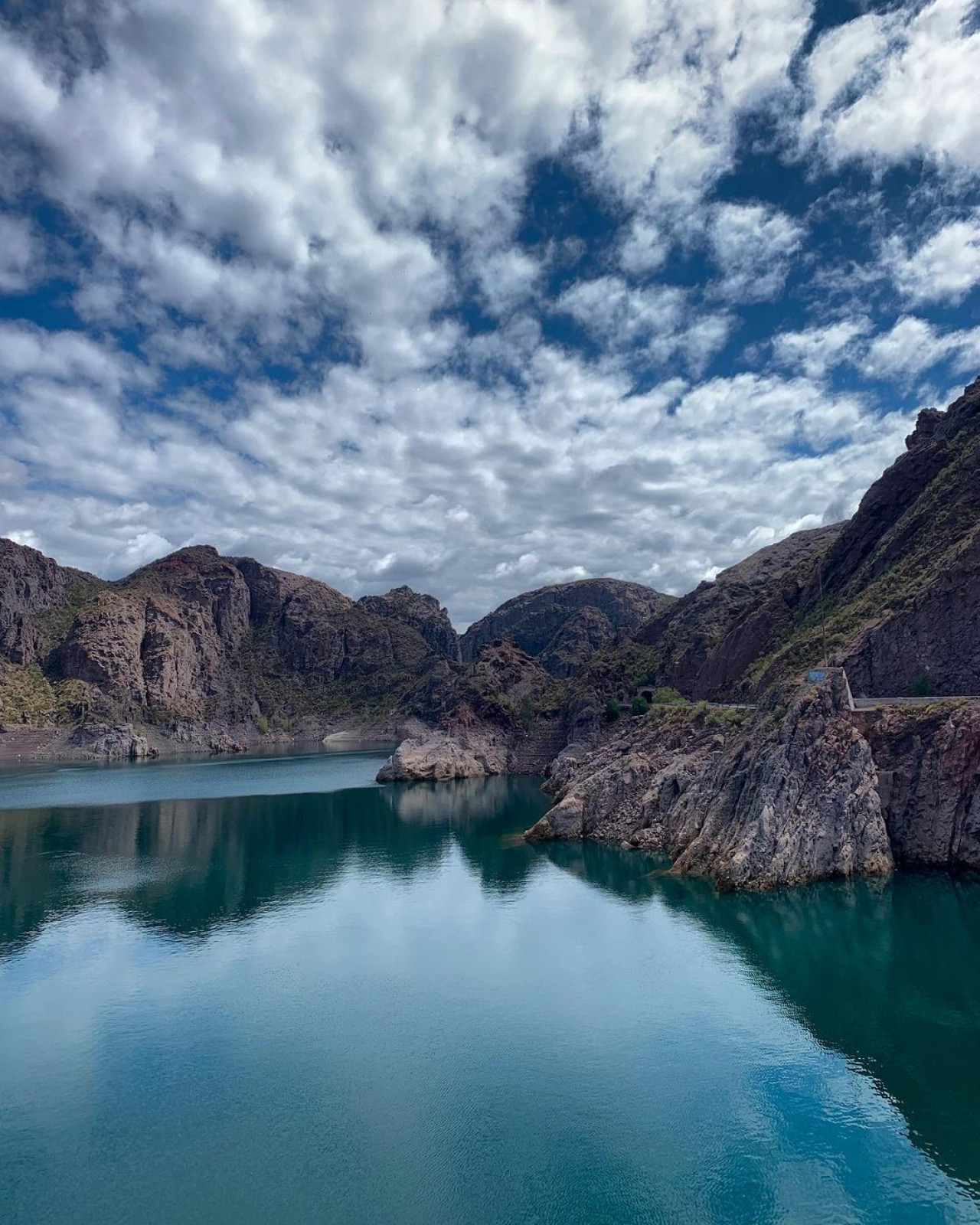 Valle Grande, Mendoza. Foto Instagram @fote.andolavida.