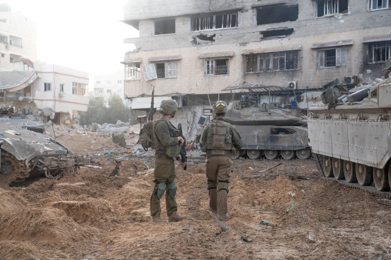 Soldados israelíes en Gaza. Foto: Reuters