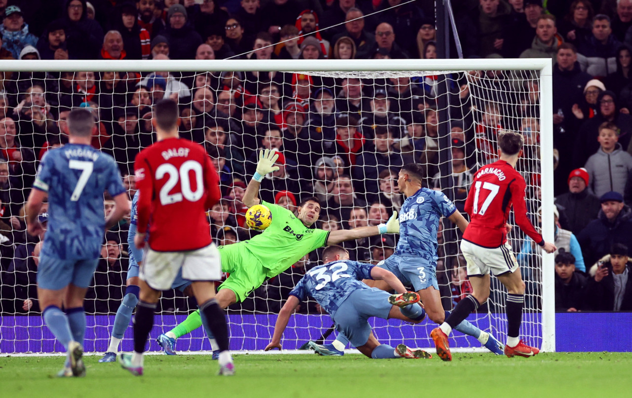 Premier League, Manchester United vs. Aston Villa. Foto: REUTERS.