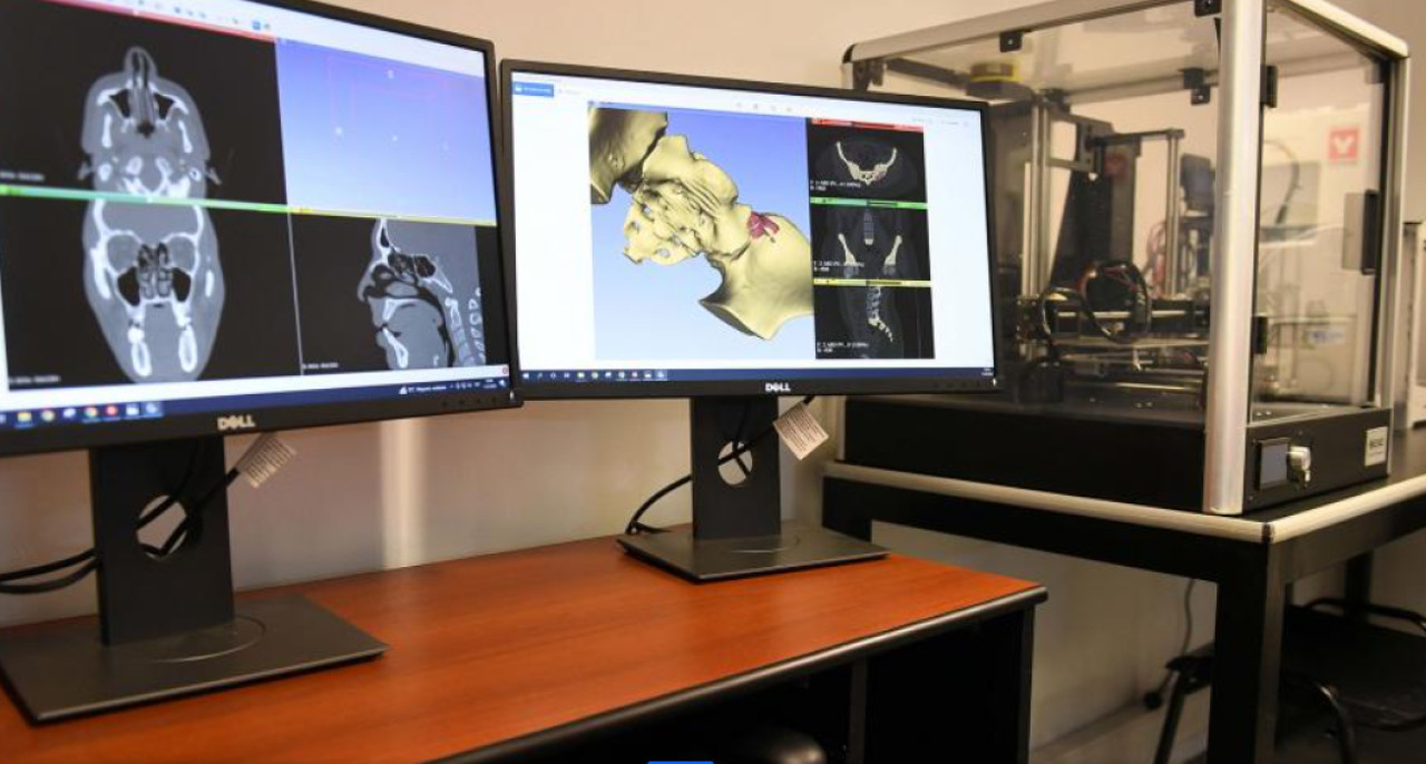 3D technology used in medicine.  Photo: Delum.