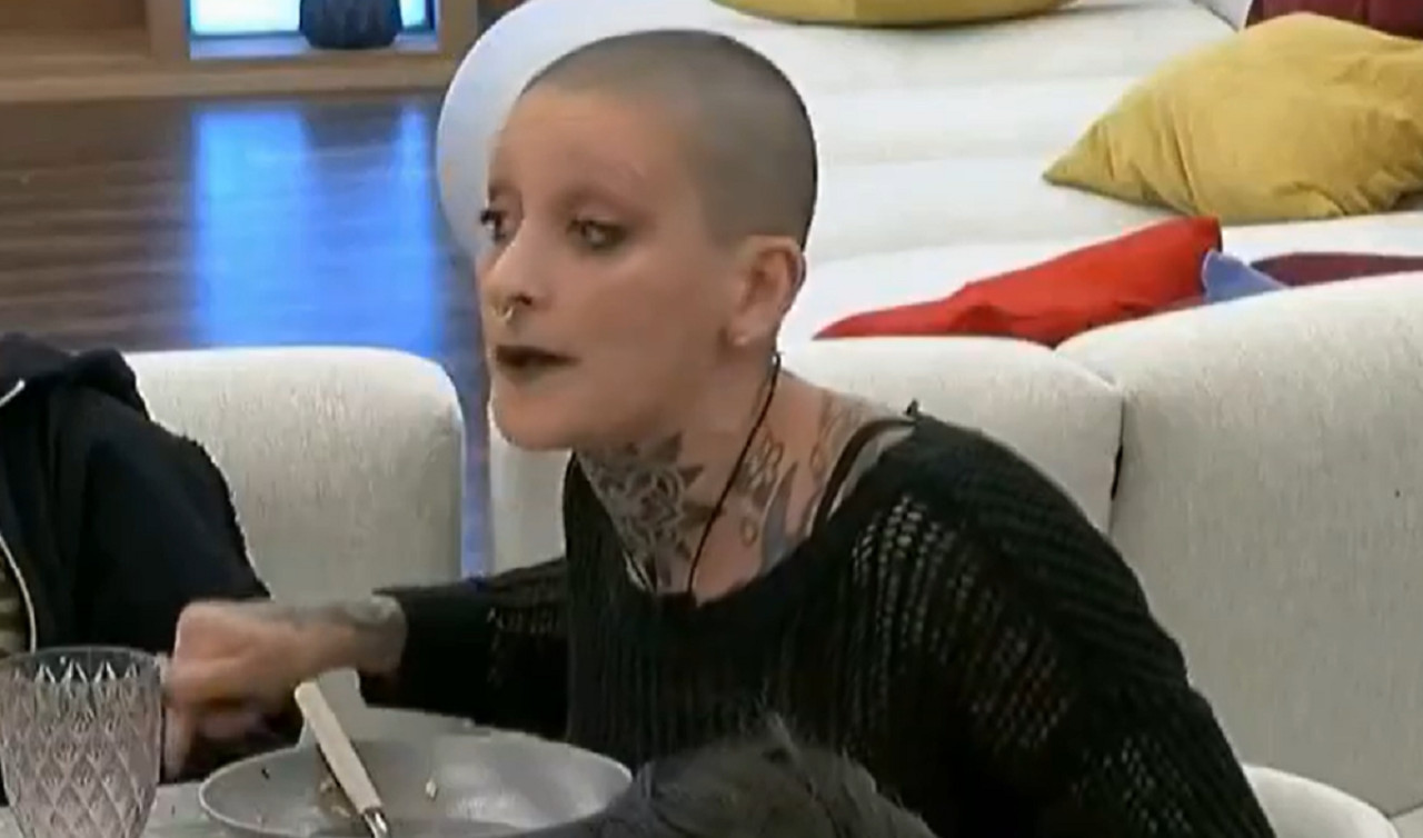 Furia de Gran Hermano. Foto: captura Telefe.