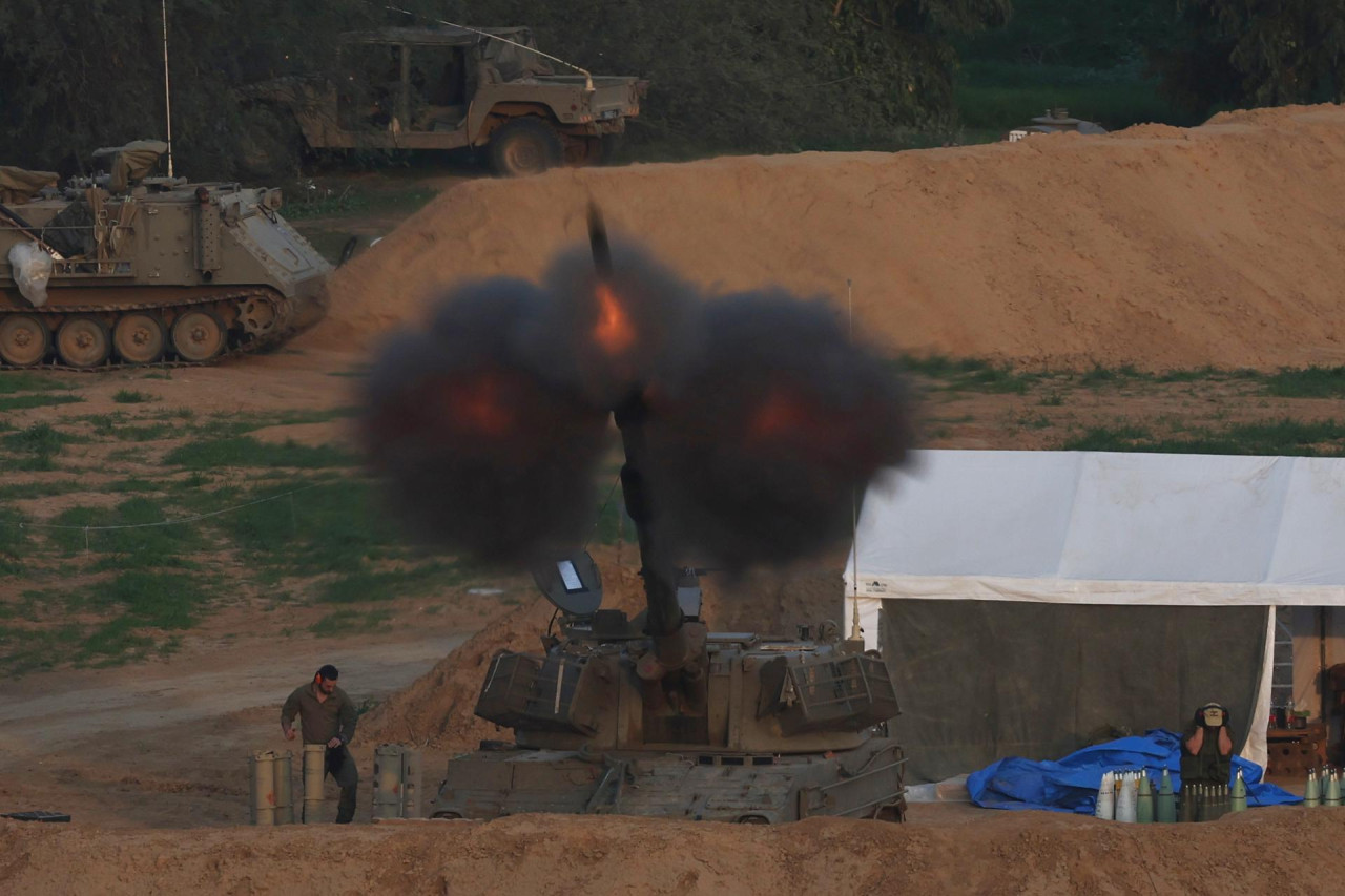 Bombardeos en Medio Oriente. Foto: EFE