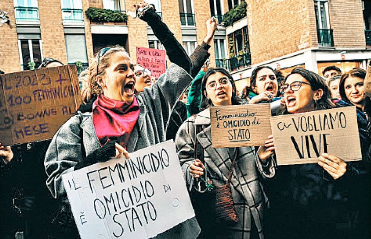 Femicidios en Italia.