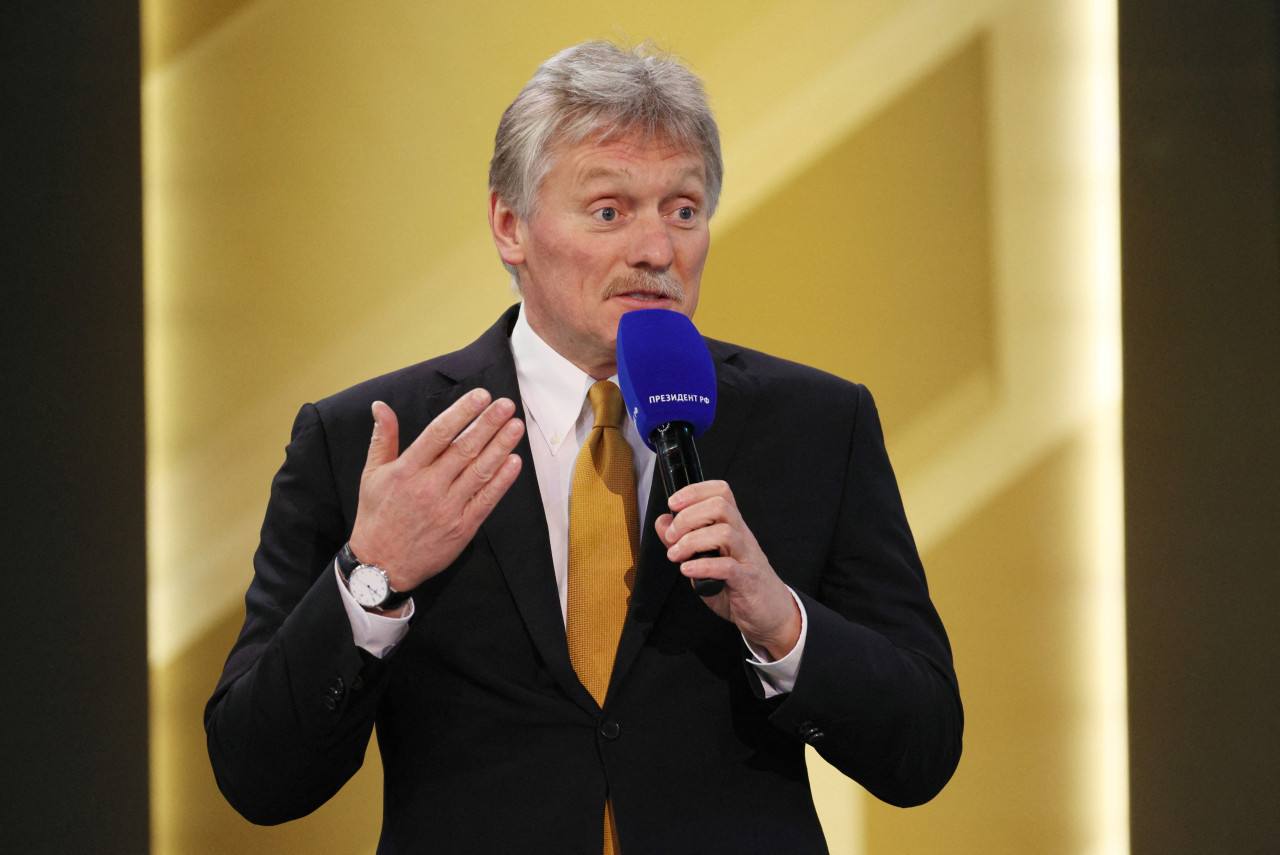 Dmitri Peskov, portavoz de Rusia. Foto: Reuters.