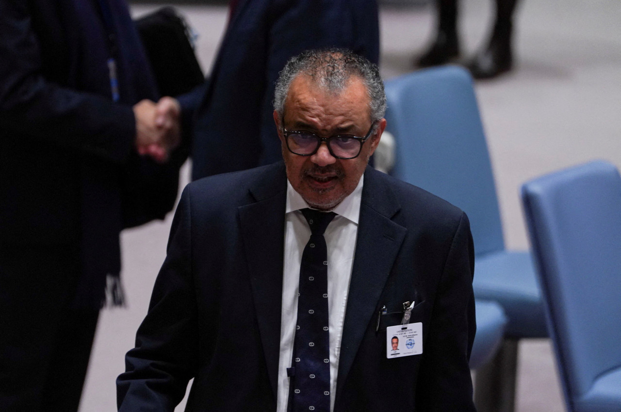 Tedros Adhanom Ghebreyesus, director de la OMS. Foto: Reuters.