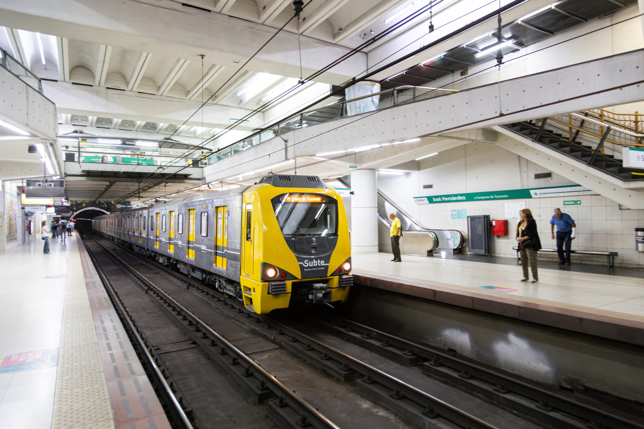 Subte D. Foto: GCBA.