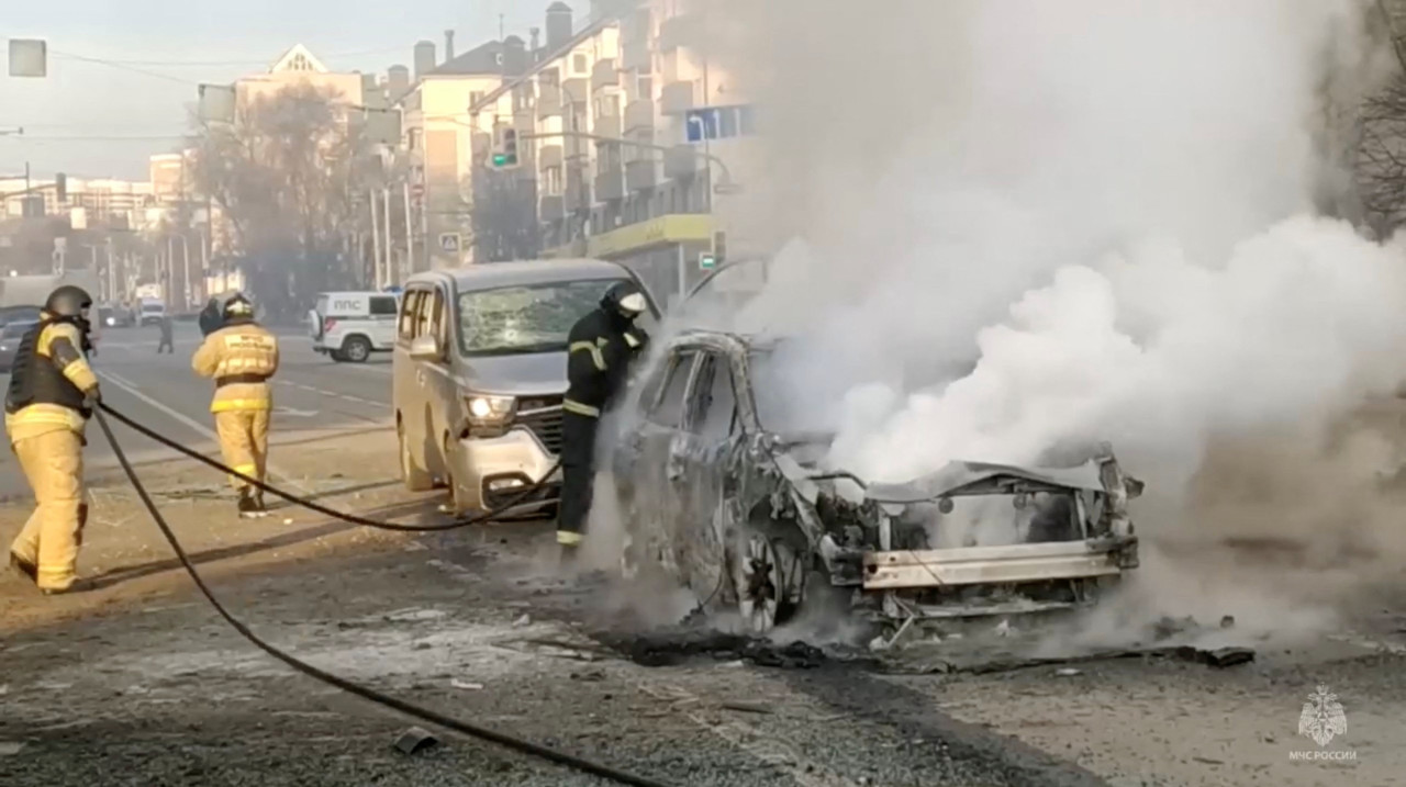 Ataque ucraniano a Bélgorod. Foto: Reuters.