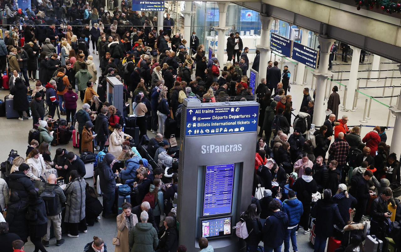 Cancelaciones en Eurostar. Foto: EFE