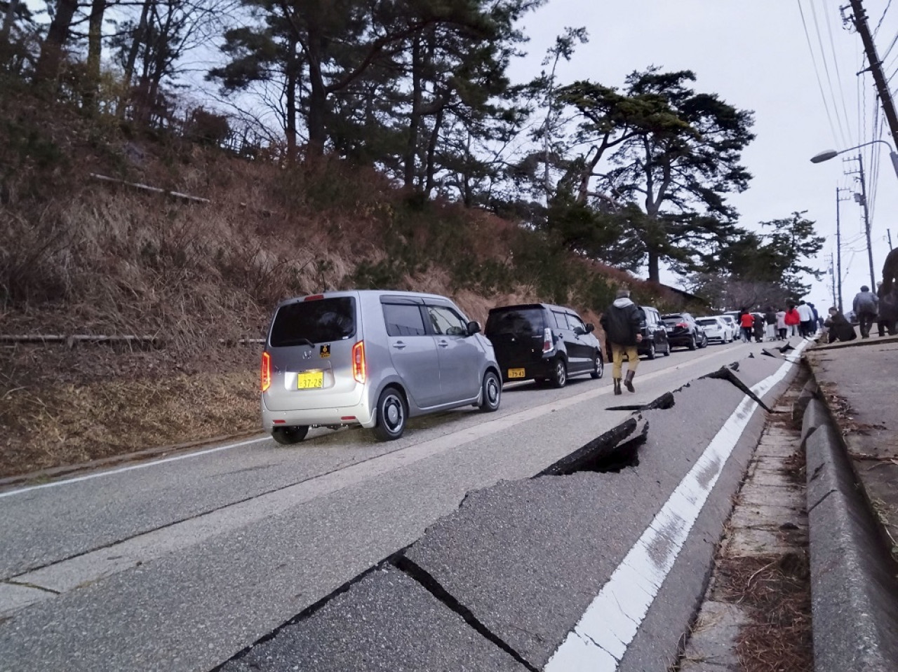 Terremoto en Japón. Foto: Reuters.