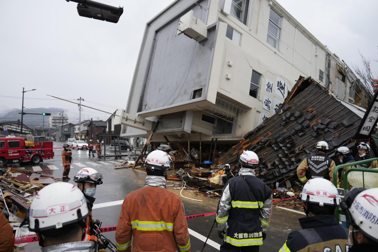 Terremoto en Japón. Foto: EFE.