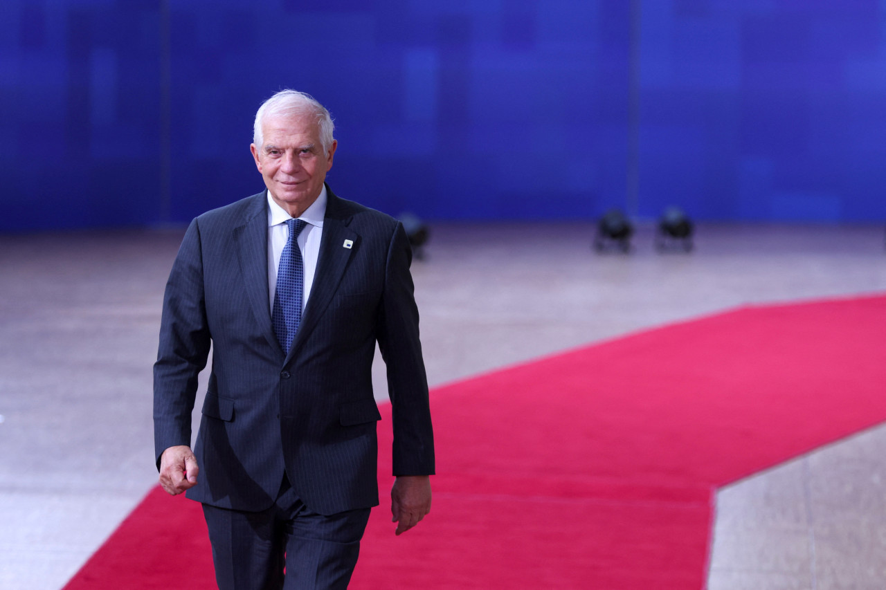 Josep Borrell, alto representante de la Unión Europea para Asuntos Exteriores. Foto: Reuters.