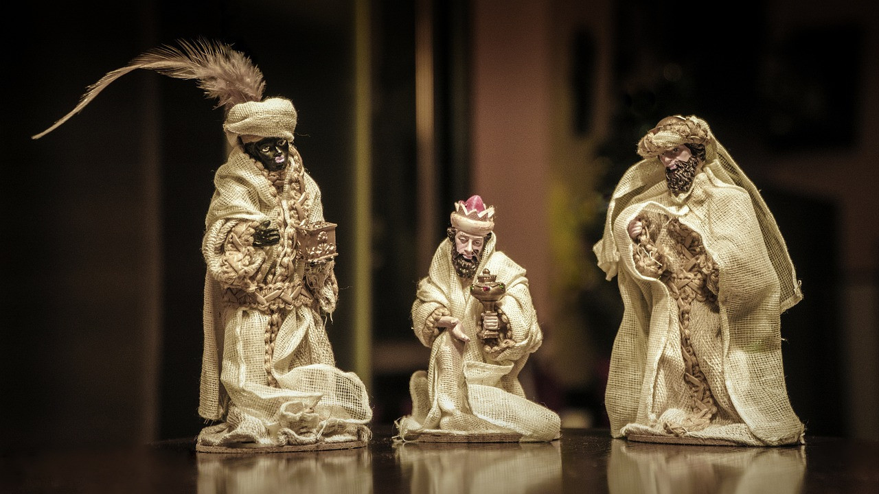 Reyes Magos. Foto: Pixabay.