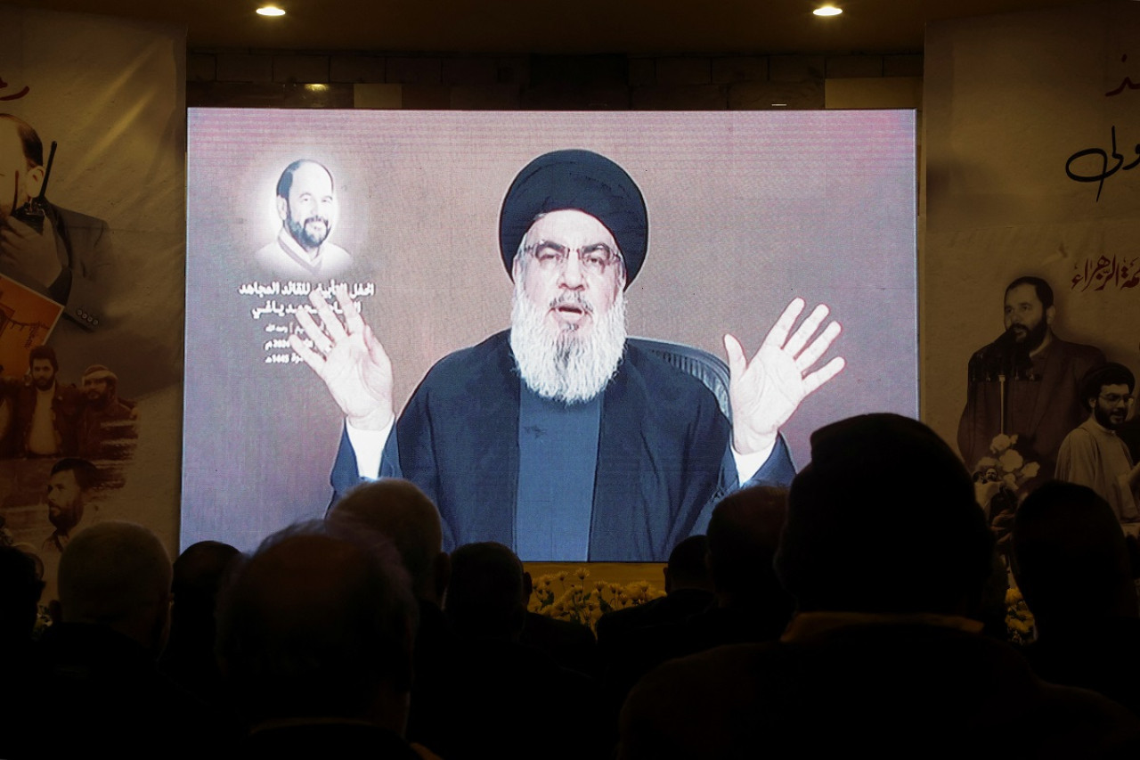 Hassan Nasrallah, líder de Hezbollah. Foto: Reuters.