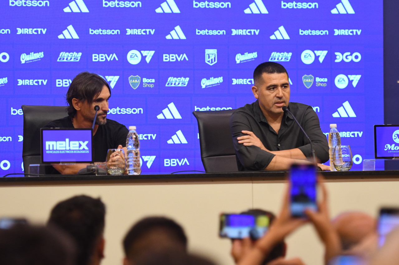 Diego Martínez, entrenador de Boca Juniors. Foto: Télam