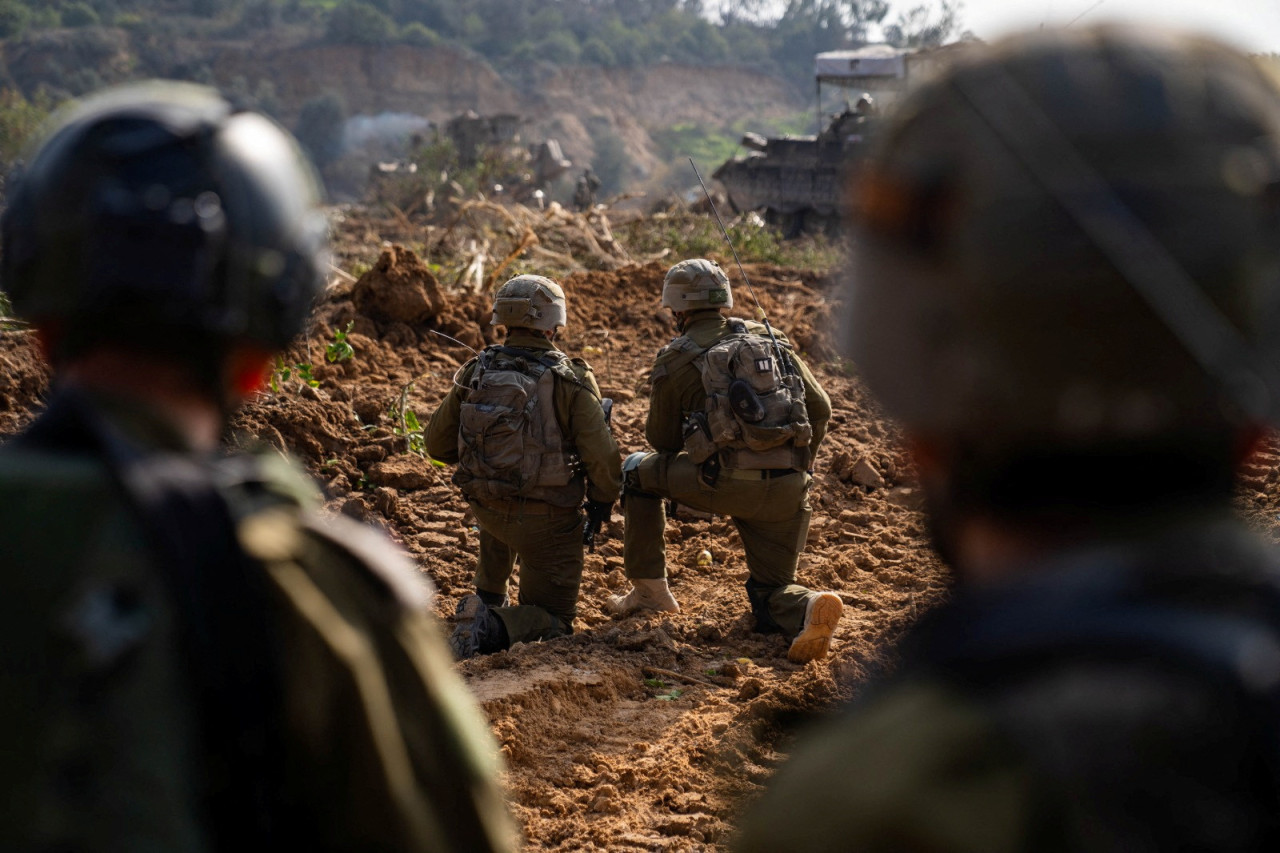 Ejército israelí en Gaza. Foto: Reuters.