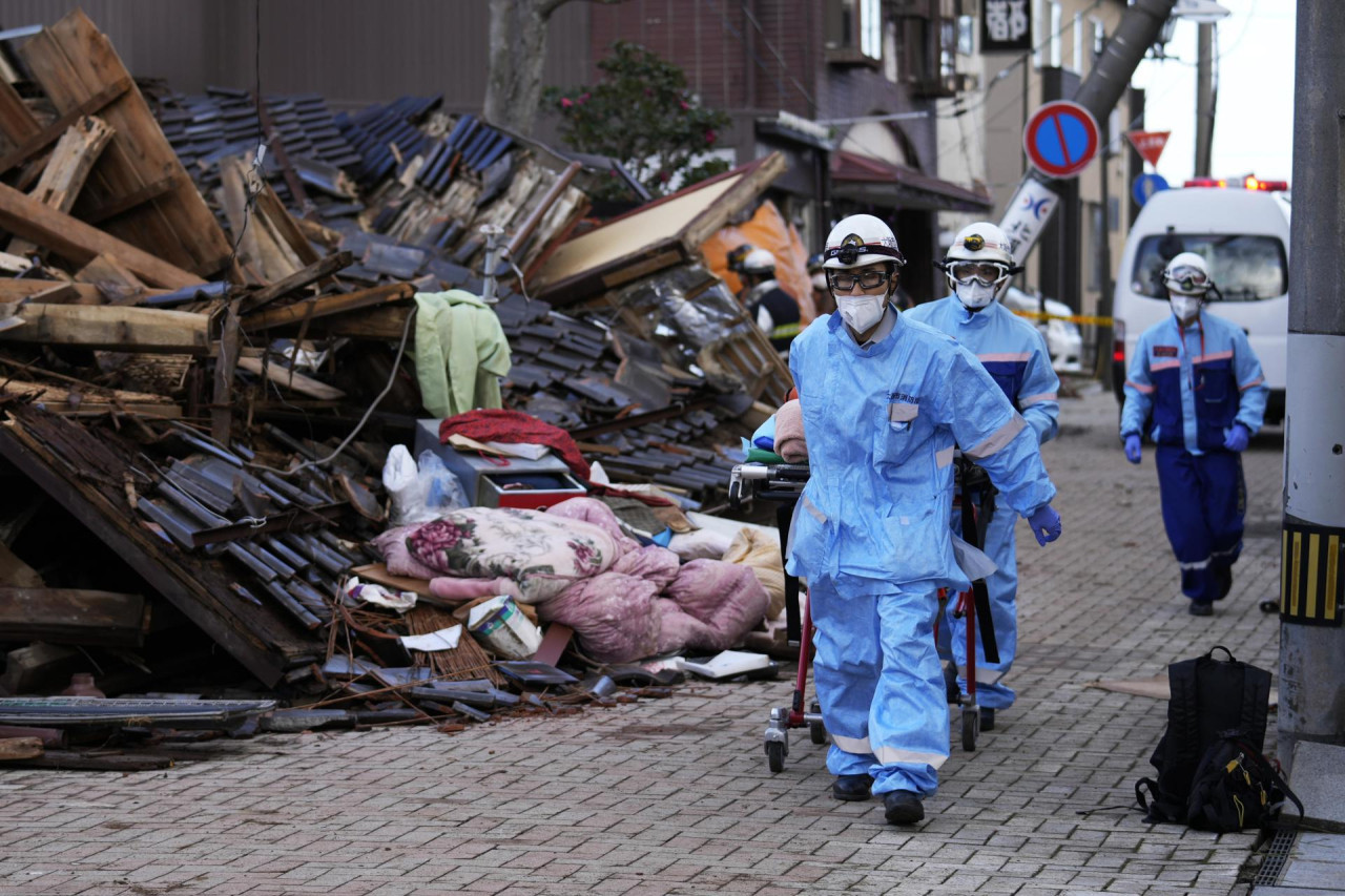 Terremoto en Japón. Foto: EFE.