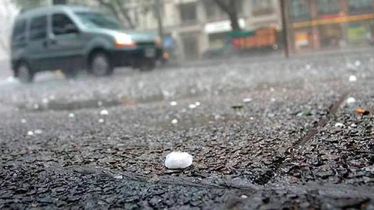 Lluvias en Buenos Aires. Foto: NA