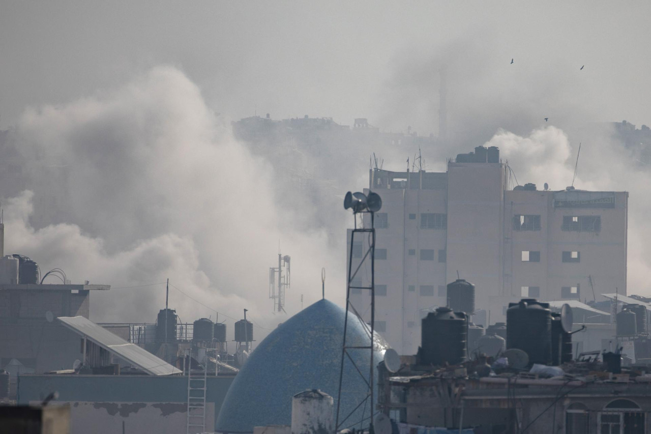 Ofensiva israelí en Gaza. Foto: EFE.