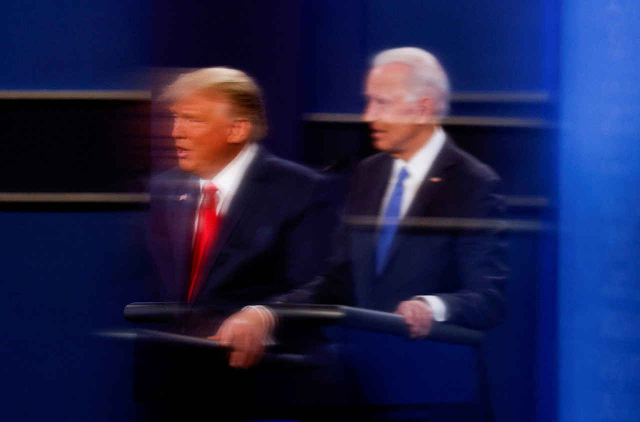 Donald Trump y Joe Biden. Foto: Reuters.
