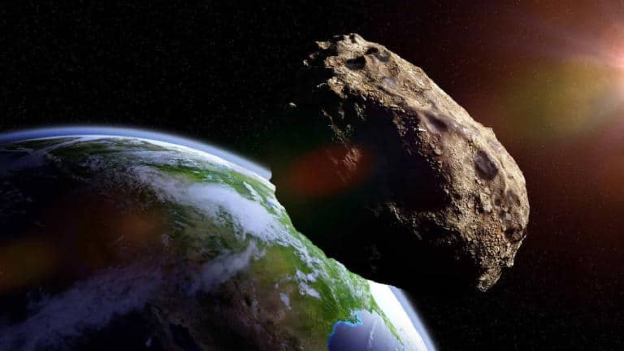 Asteroid, Earth, NASA.  Photo: X
