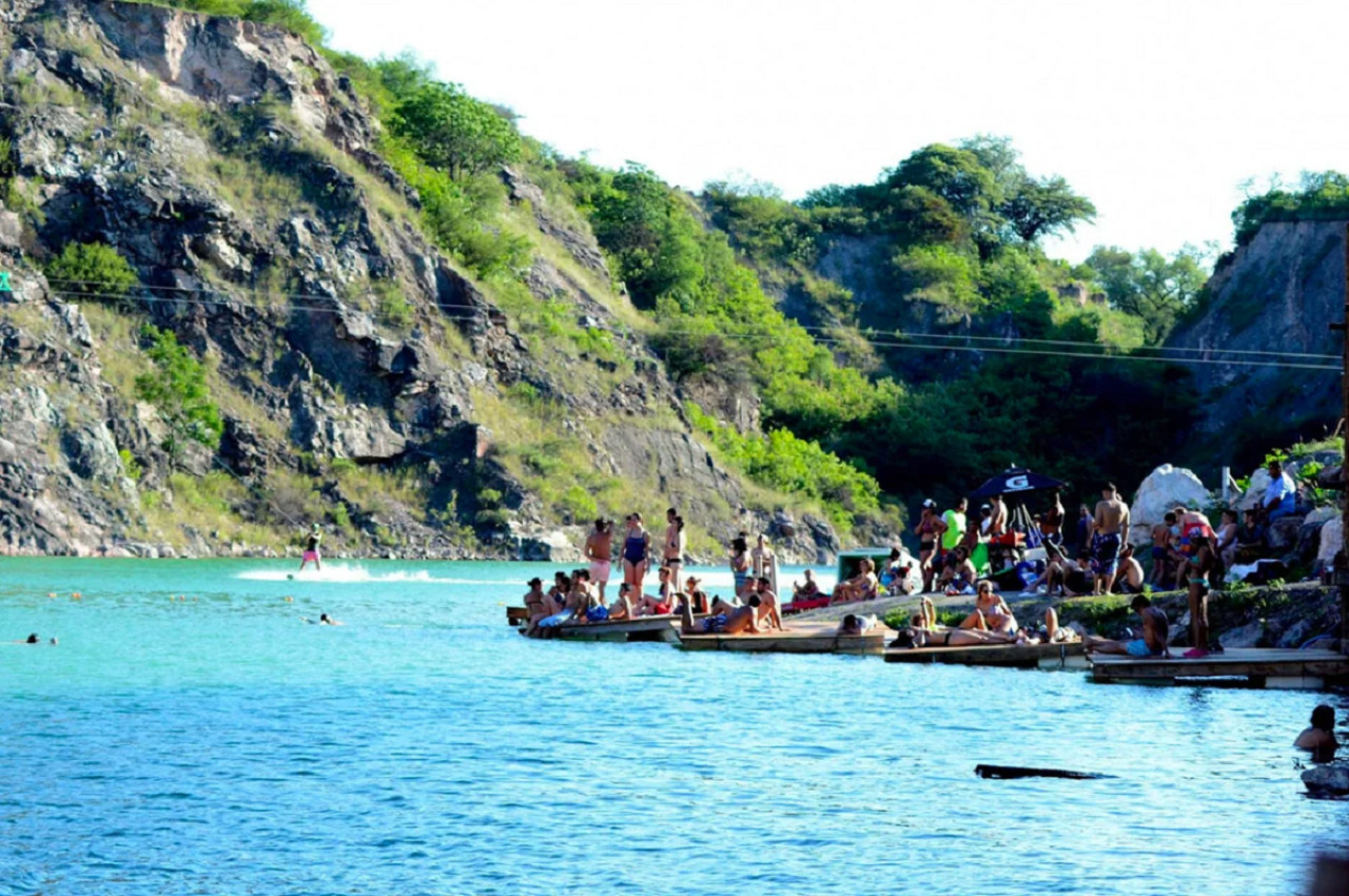 Laguna Azul. Foto: NA.