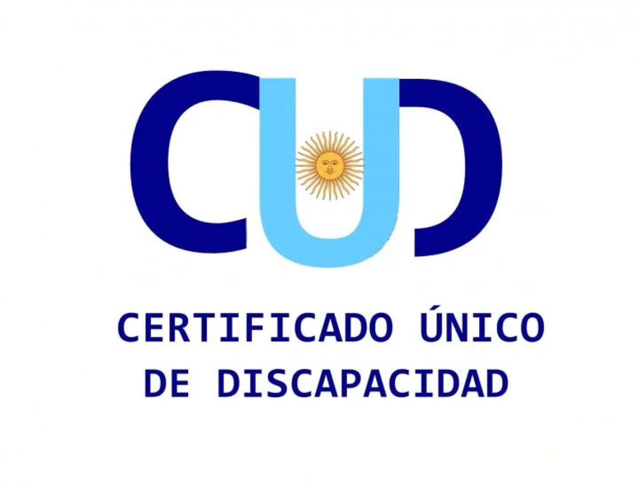 Certificado Único de Discapacidad.