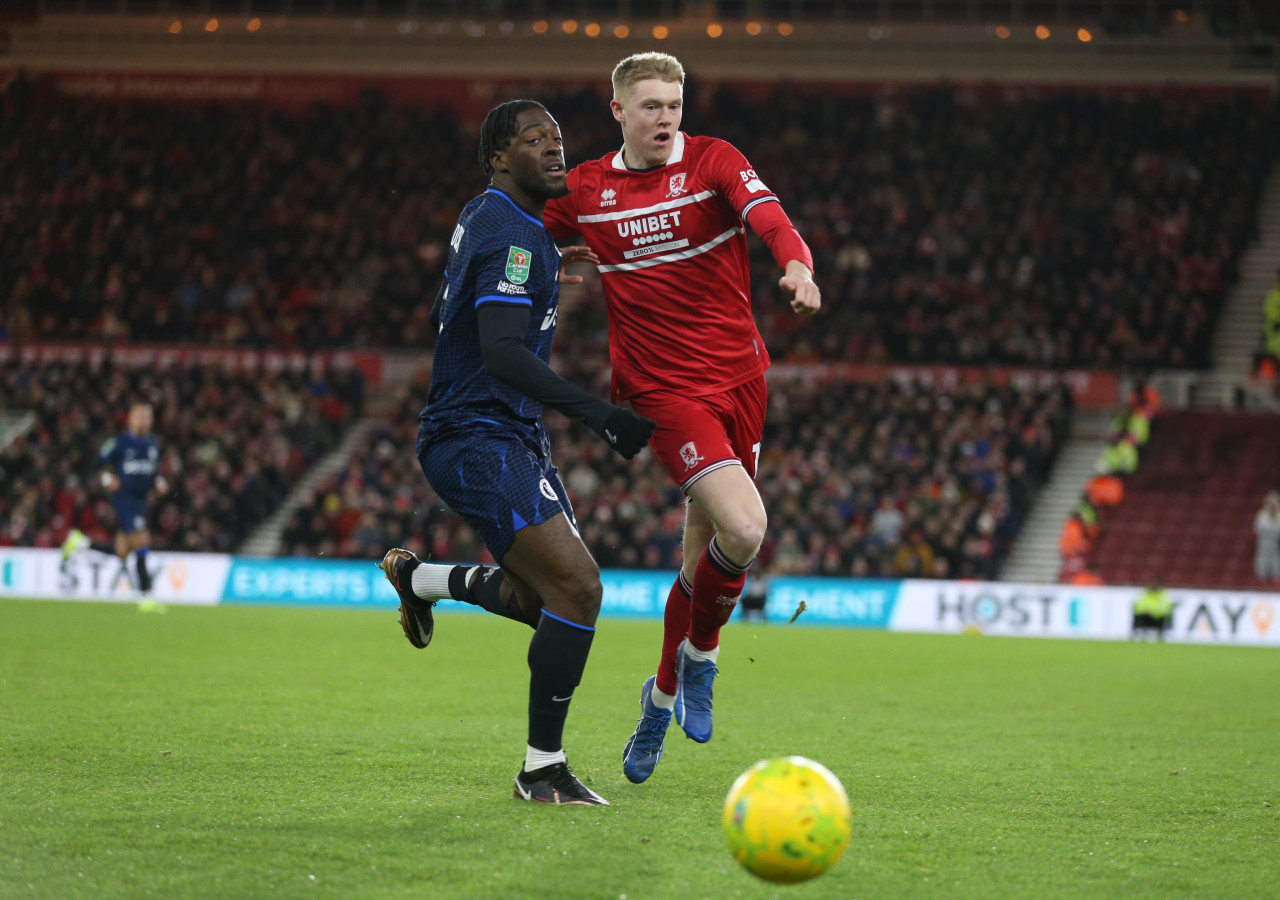 Chelsea vs Middlesbrough. Foto: X