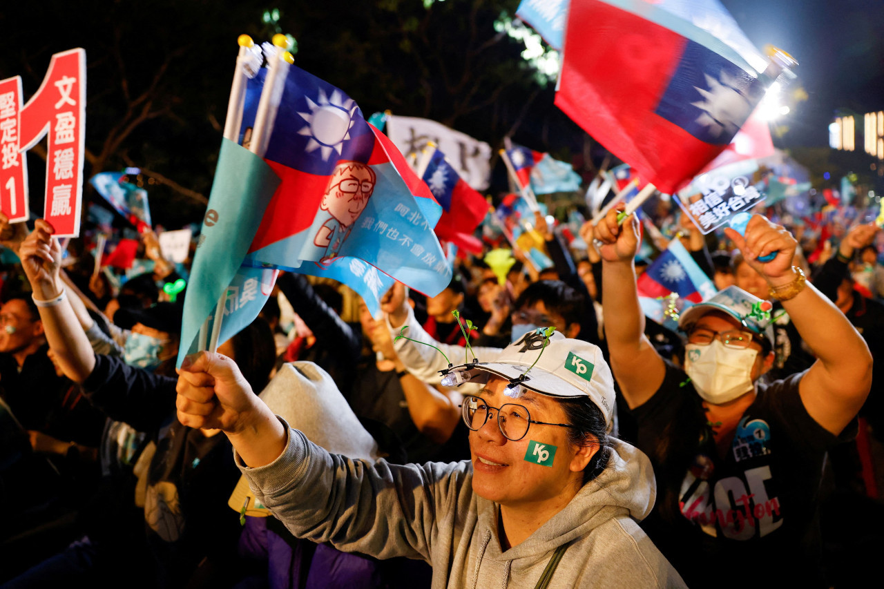 Elecciones en Taiwán. Foto: Reuters.