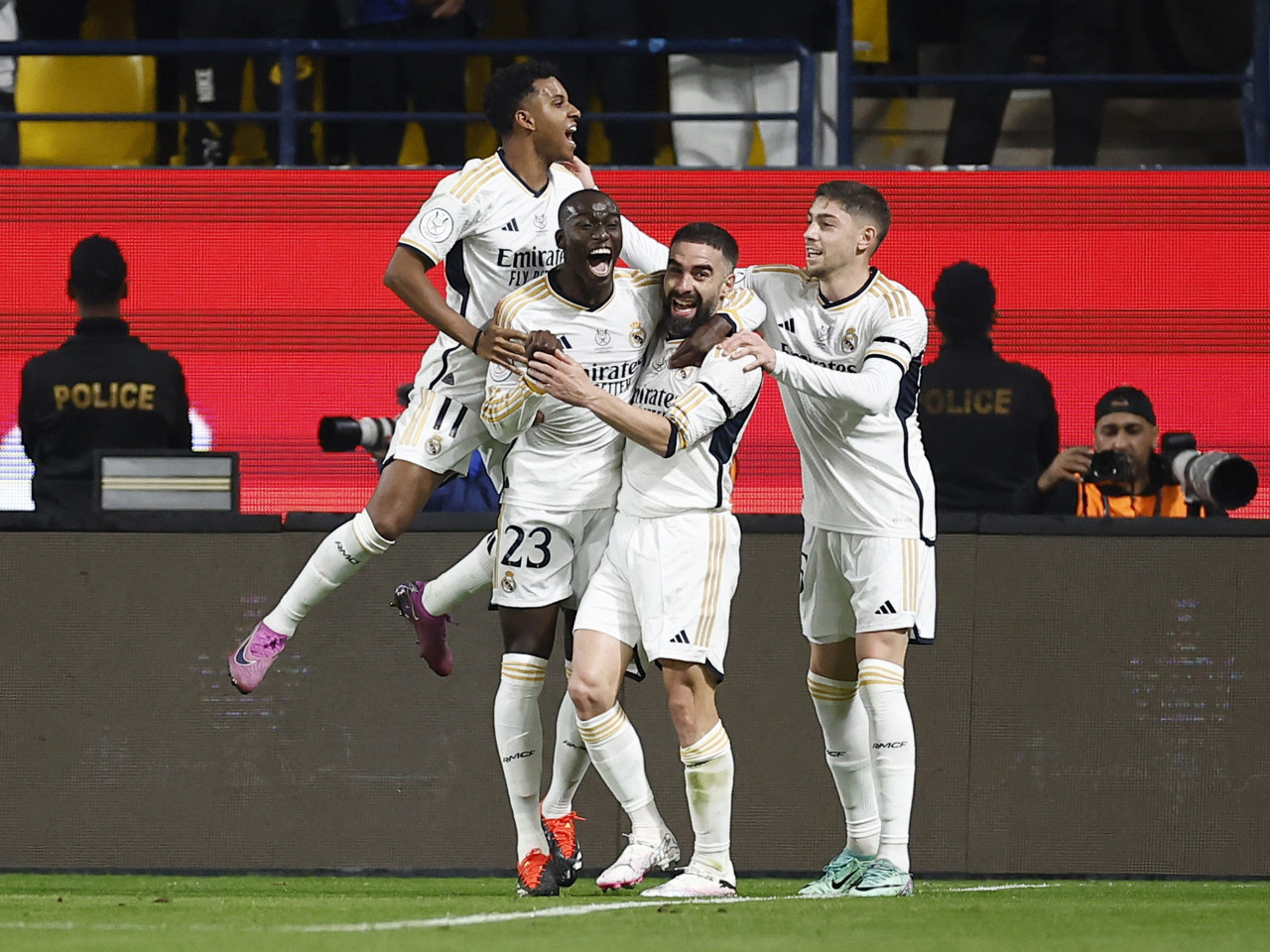 Supercopa de España, Real Madrid vs. Atlético de Madrid. Foto: REUTERS.