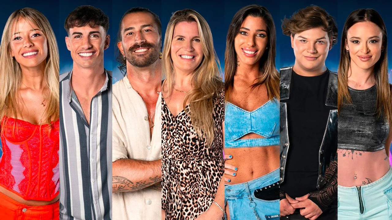 Los nominados de Gran Hermano. Foto: NA.