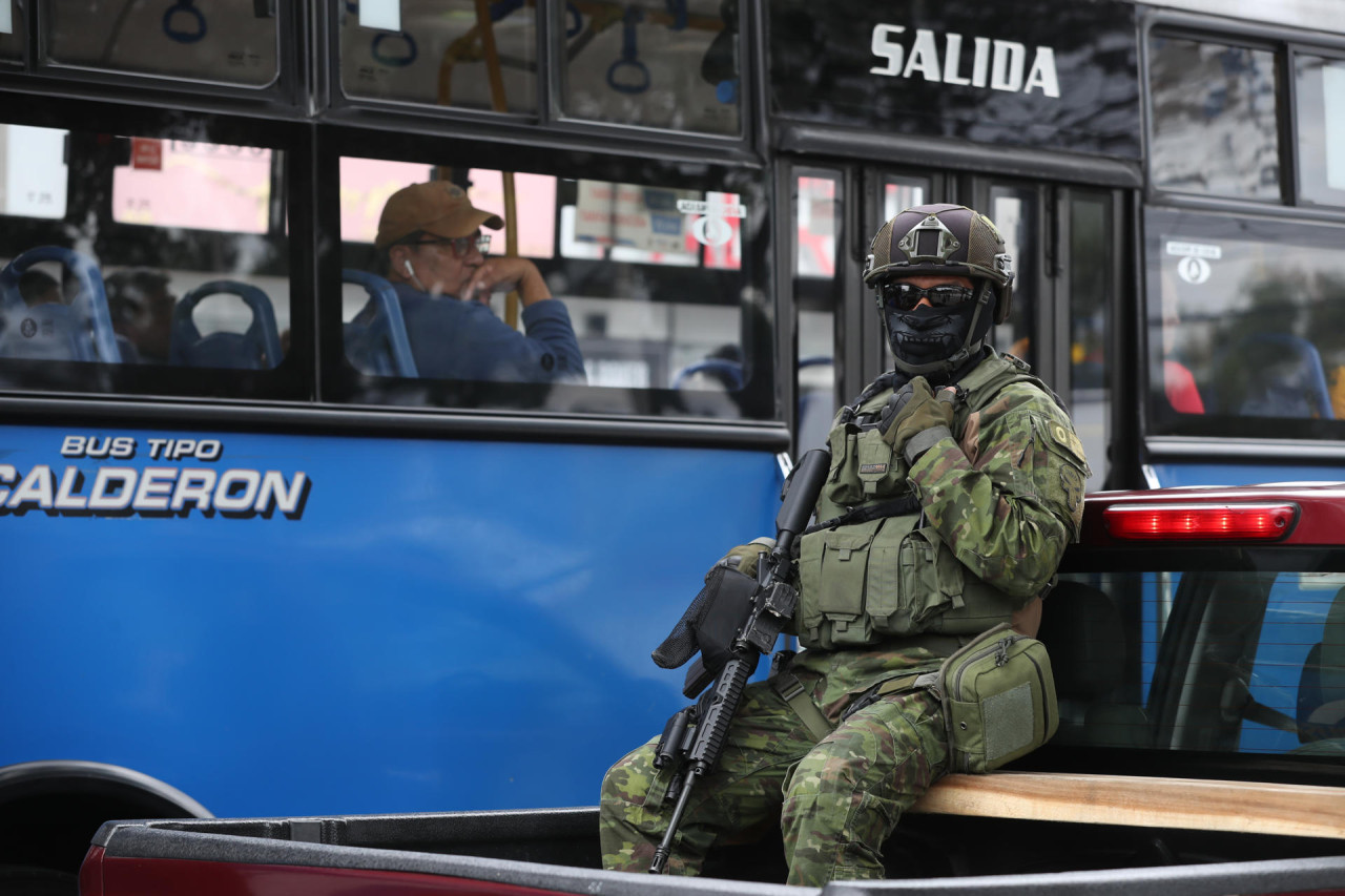 Violencia en Ecuador. Foto: EFE