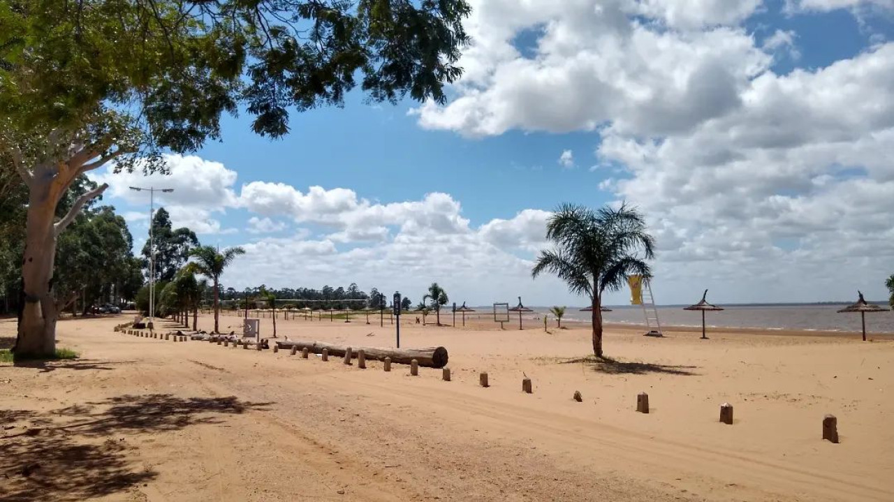 Playa Santa Ana, Federación, Entre Ríos. Foto: Instagram.