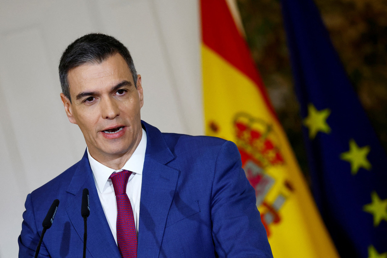 Pedro Sánchez, presidente de España. Foto: REUTERS