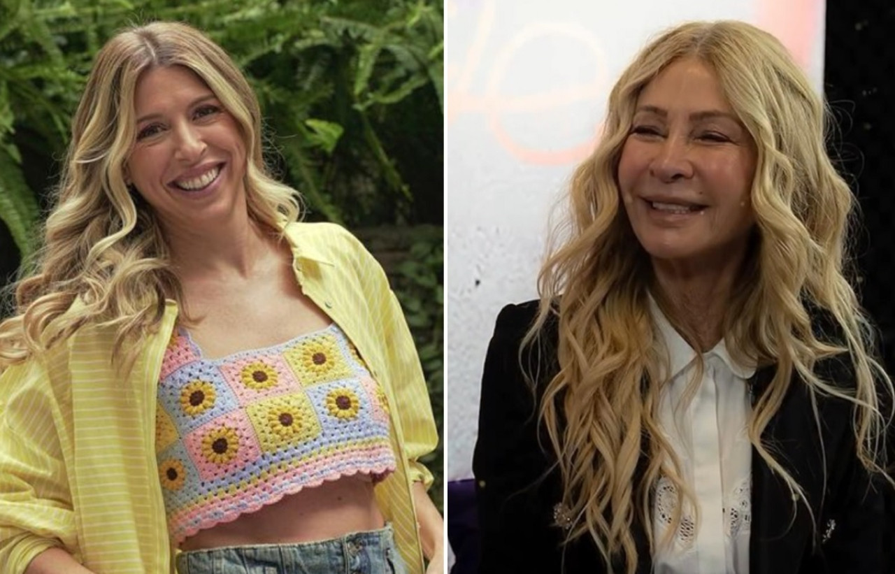 Florencia Bertotti y Cris Morena. Fotos: Instagram