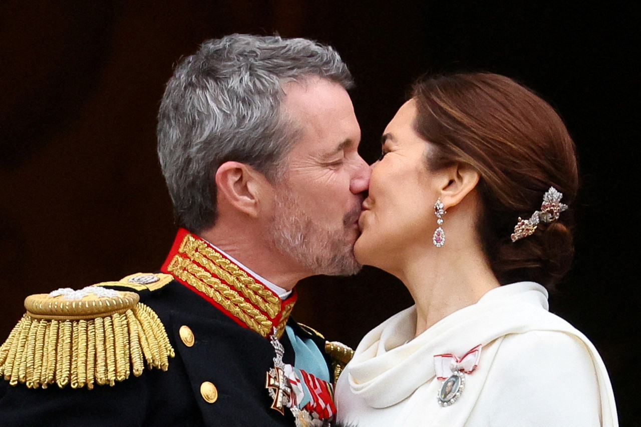 Proclamación del rey Federico X de Dinamarca. Foto: Reuters.