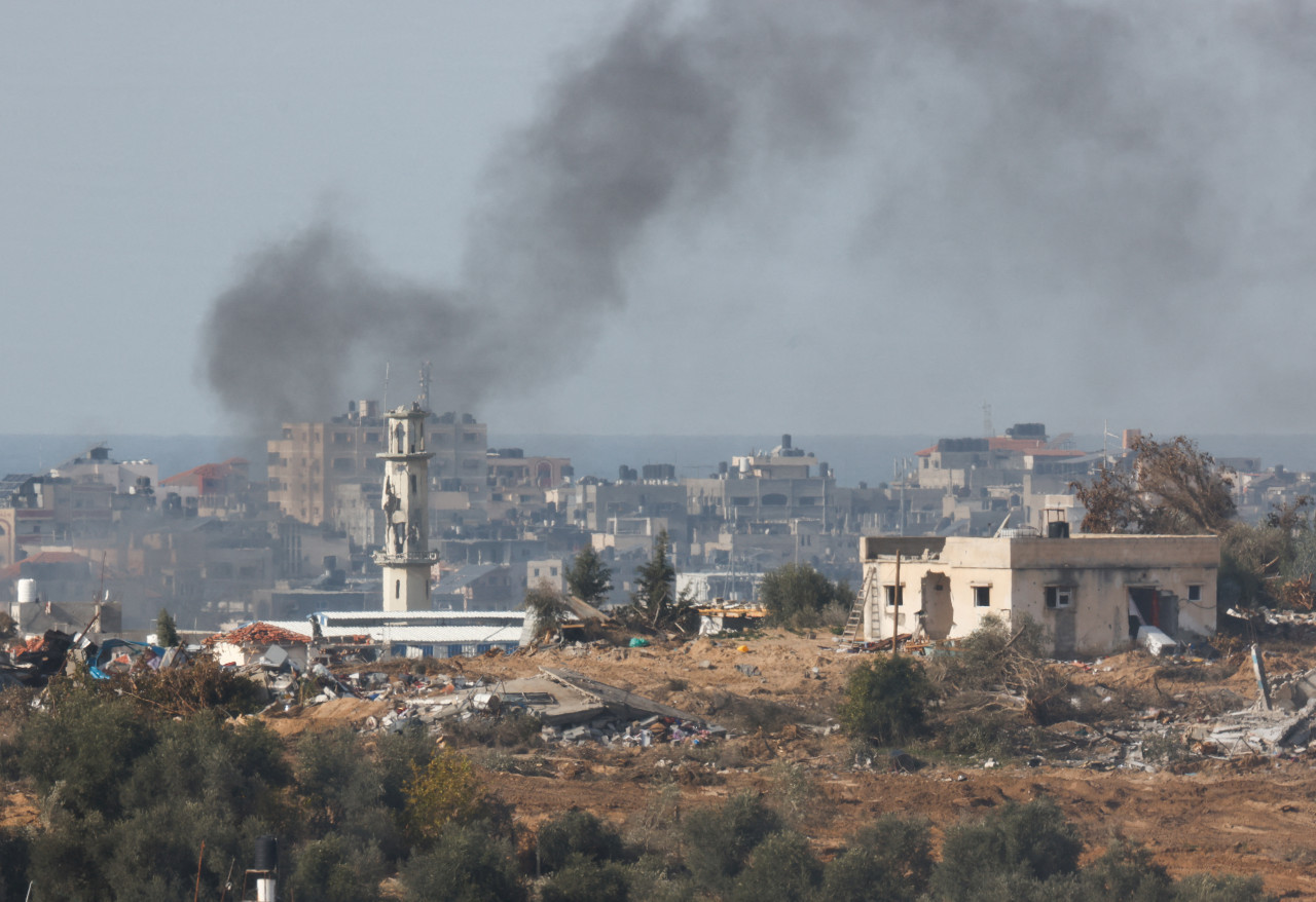 Continúa el conflicto en la Franja de Gaza. Foto: Reuters.