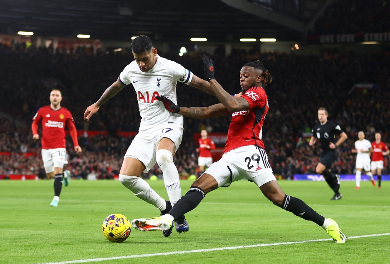 Cristian Romero; Tottenham Hotspur. Foto: Reuters.