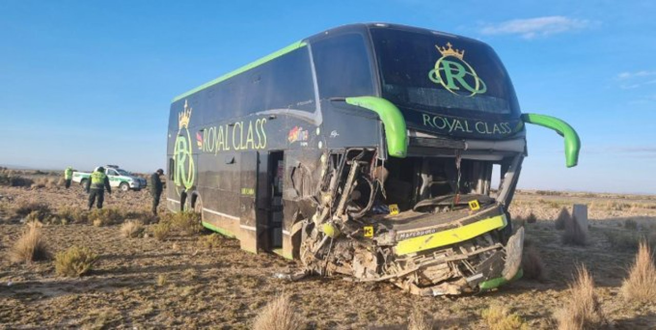 El fatal accidente en Bolivia. Foto: X