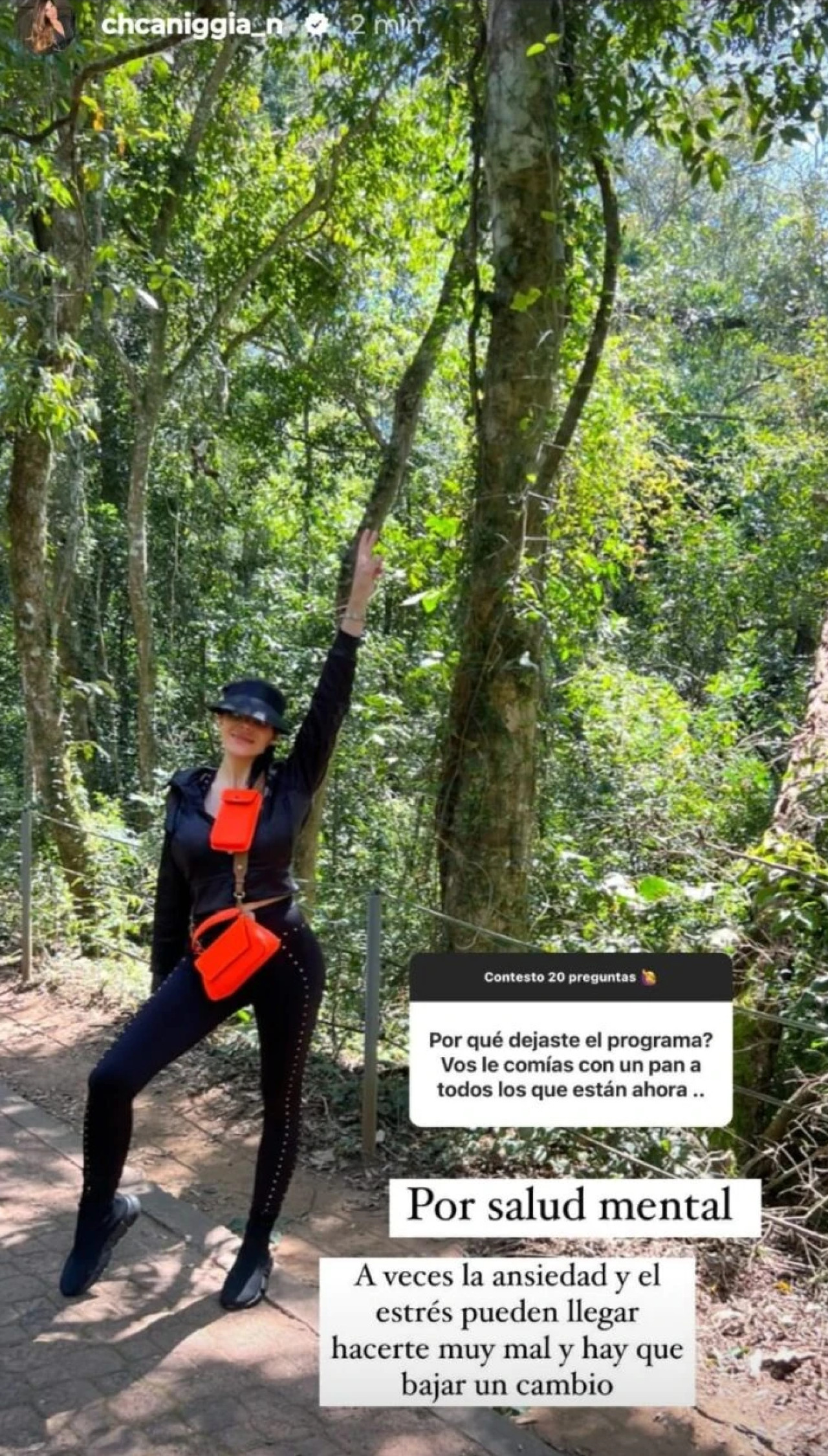 Charlotte habló sobre su salida del Bailando. Foto: Instagram.